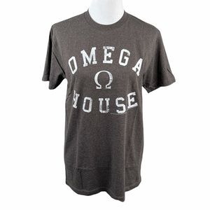 Pacific Animal House Omega House T-Shirt, Gray